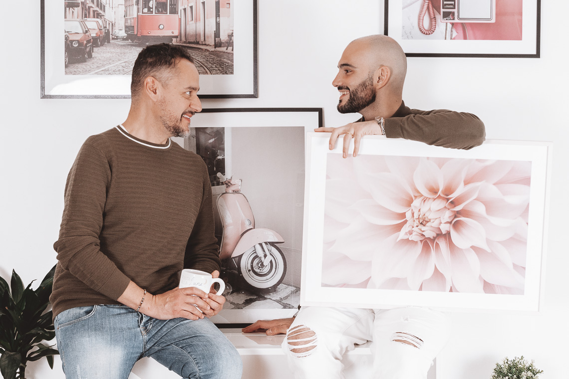 Pink Dahlia Poster - Condividiamo il viaggio