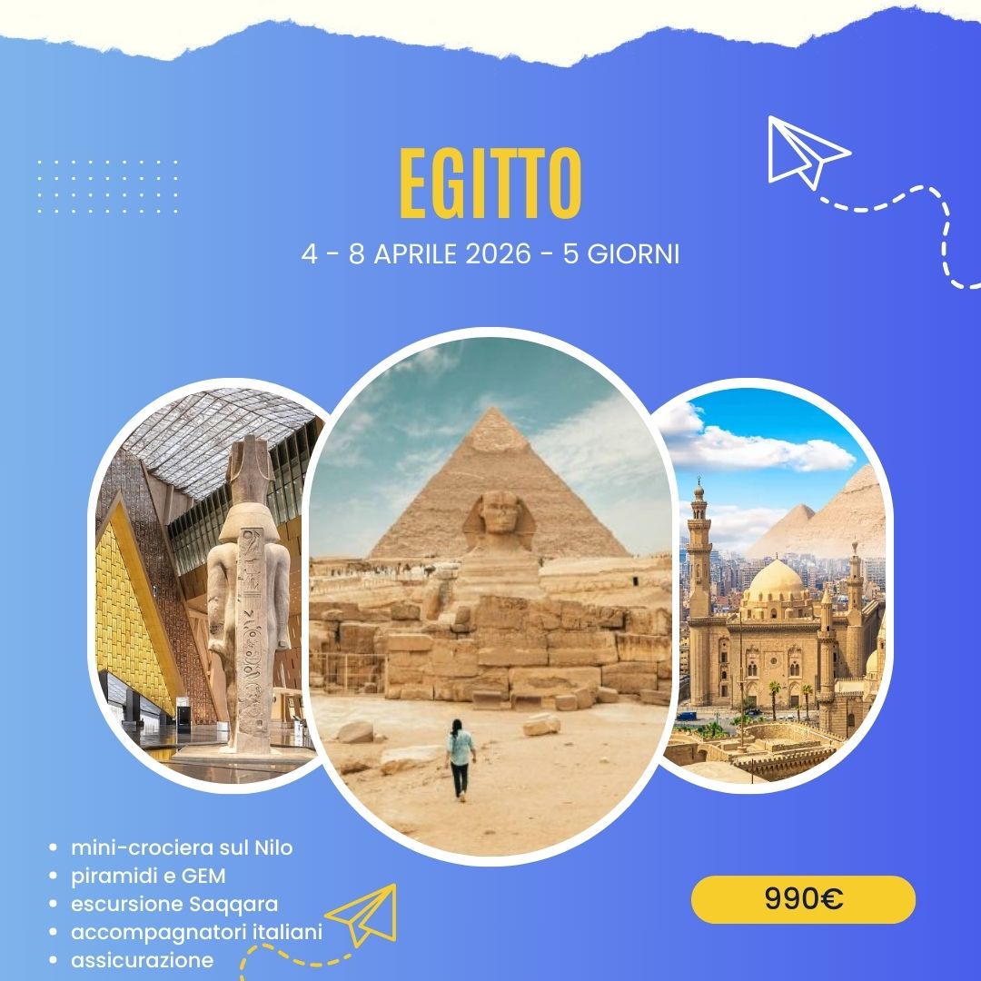 Viaggio di gruppo in Egitto - pasqua - 2026