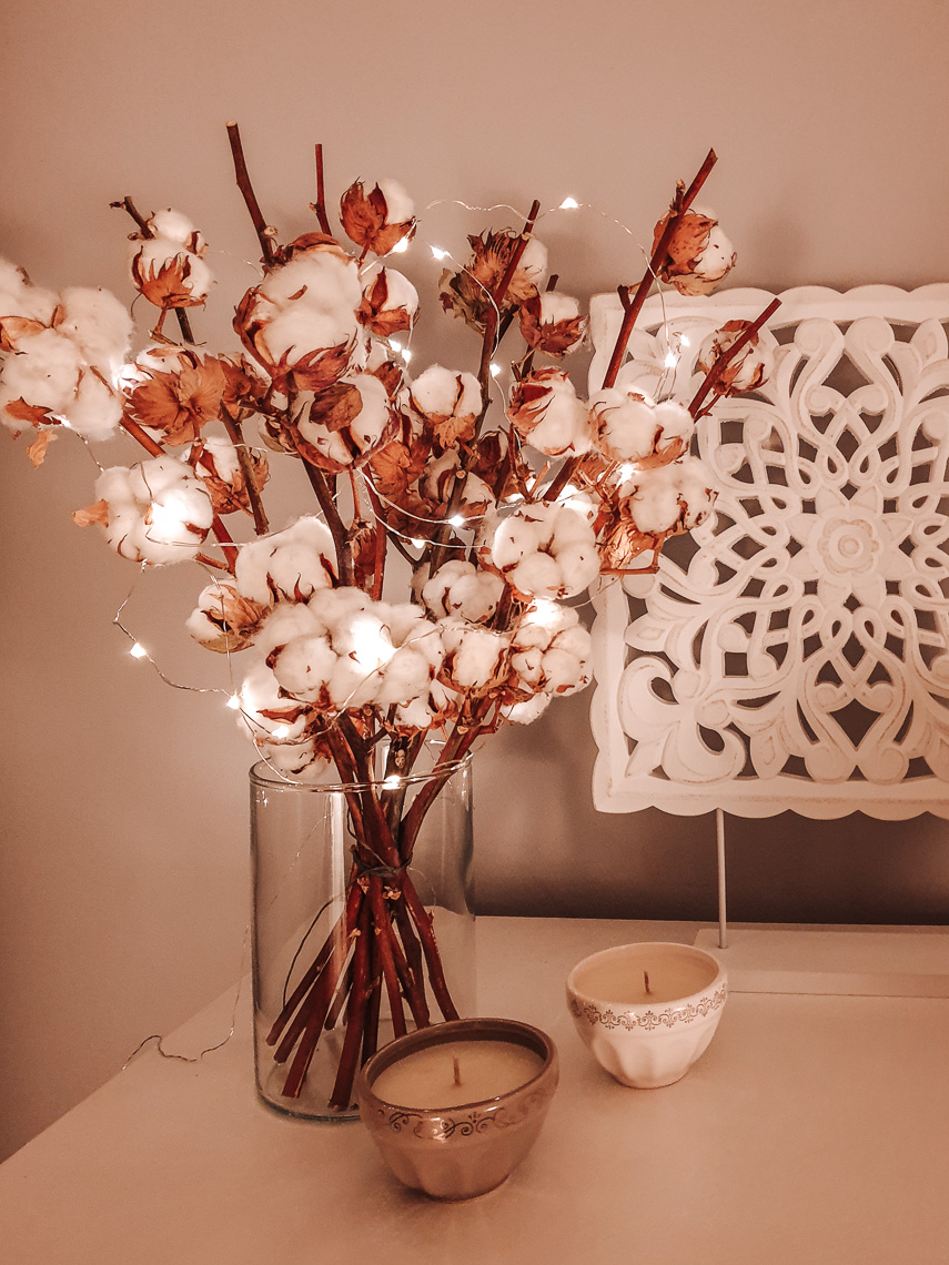 I fiori di cotone arredano con gusto e durano nel tempo - Condividiamo il viaggio